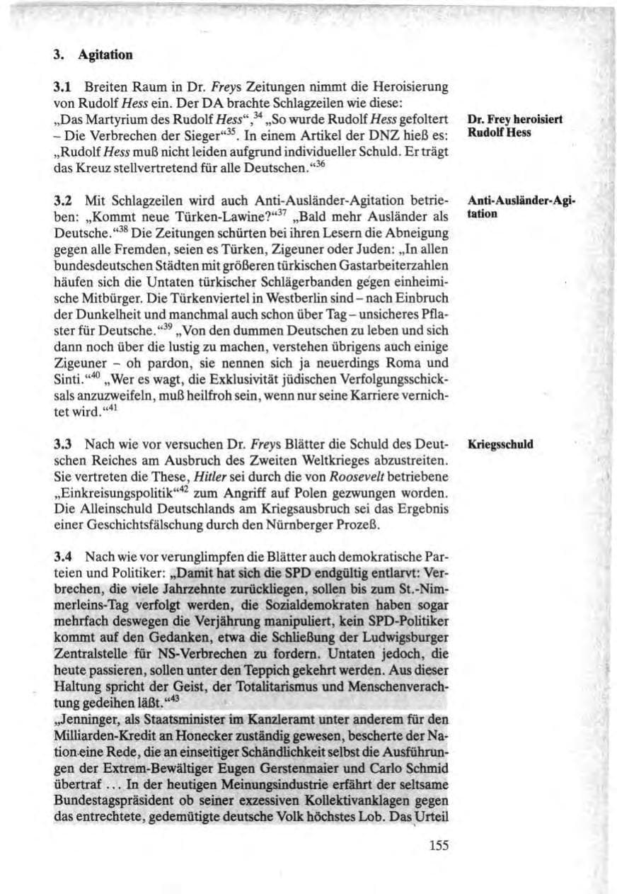 Seite 153 des Verfassungsschutzbericht 1984 Bund