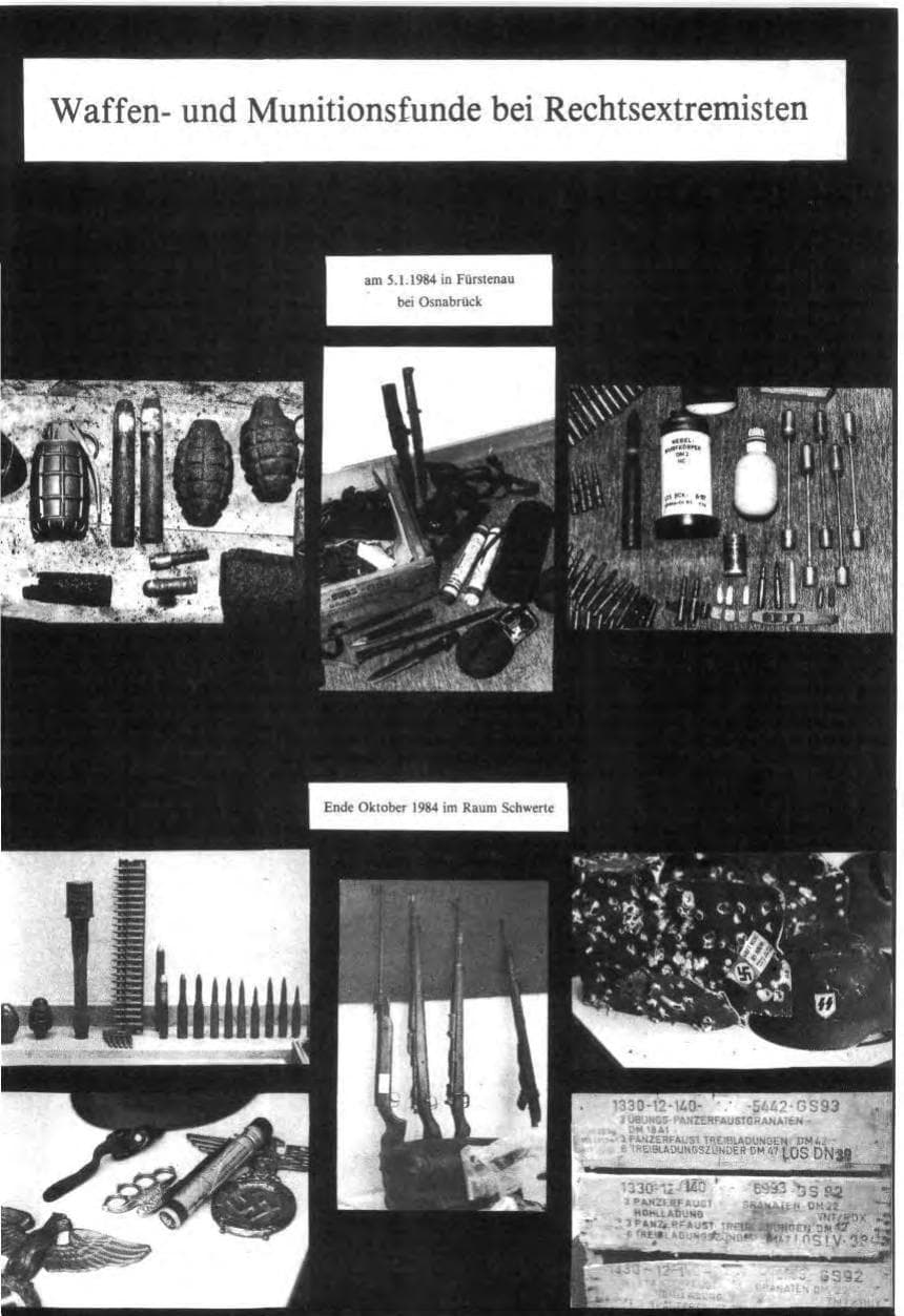 Seite 167 des Verfassungsschutzbericht 1984 Bund