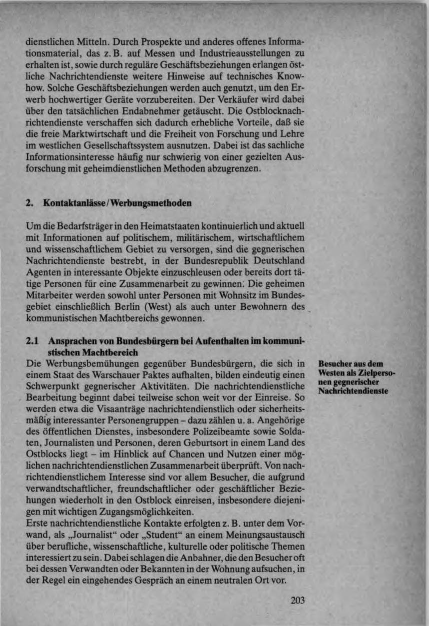 Seite 201 des Verfassungsschutzbericht 1984 Bund