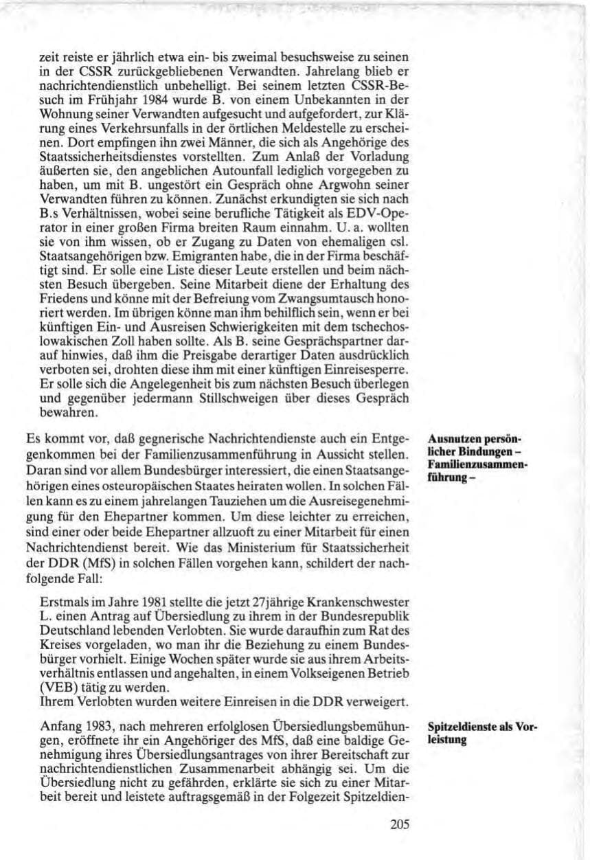 Seite 203 des Verfassungsschutzbericht 1984 Bund