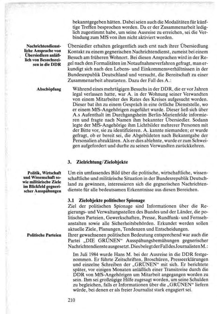 Seite 208 des Verfassungsschutzbericht 1984 Bund