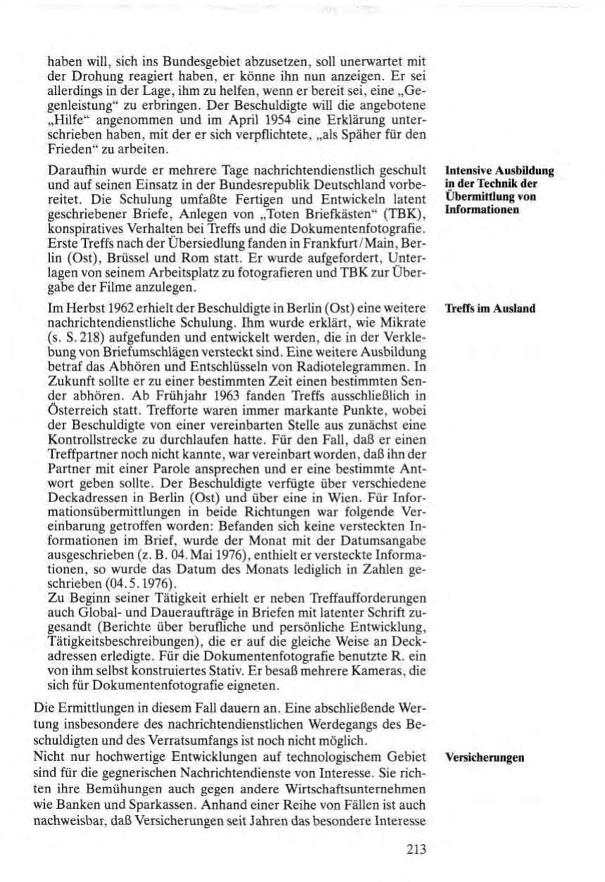 Seite 211 des Verfassungsschutzbericht 1984 Bund