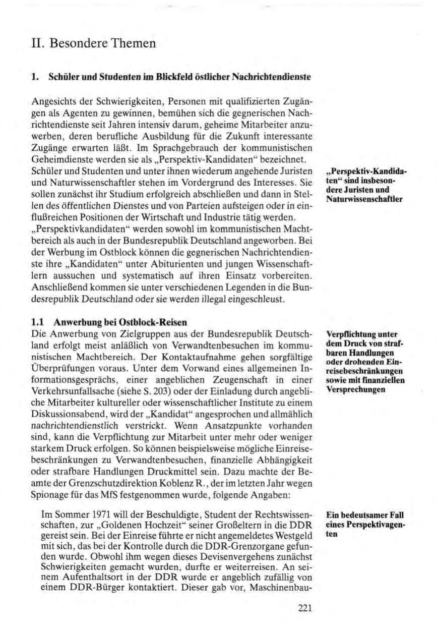 Seite 219 des Verfassungsschutzbericht 1984 Bund
