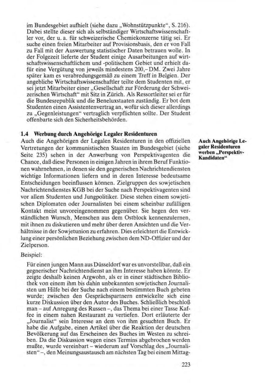 Seite 221 des Verfassungsschutzbericht 1984 Bund