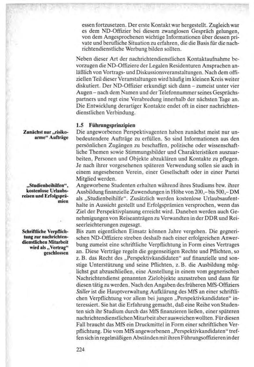 Seite 222 des Verfassungsschutzbericht 1984 Bund