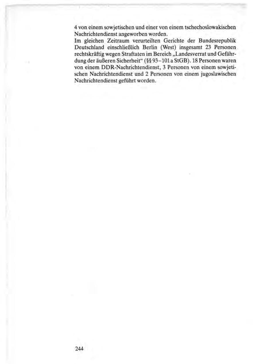 Seite 242 des Verfassungsschutzbericht 1984 Bund