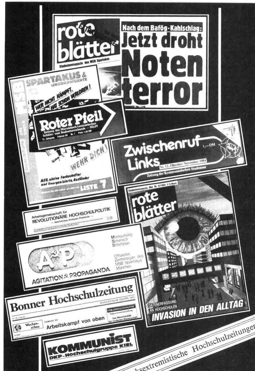 Seite 26 des Verfassungsschutzbericht 1984 Bund