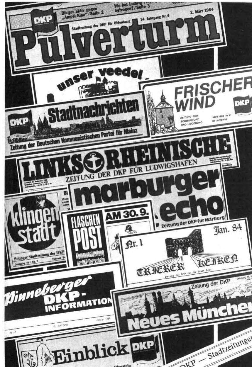Seite 38 des Verfassungsschutzbericht 1984 Bund