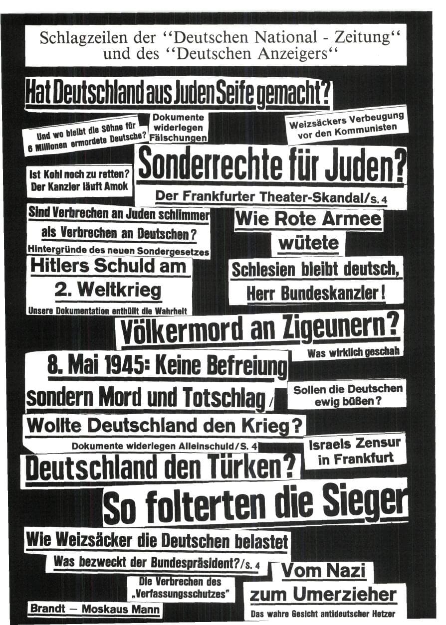 Seite 168 des Verfassungsschutzbericht 1985 Bund