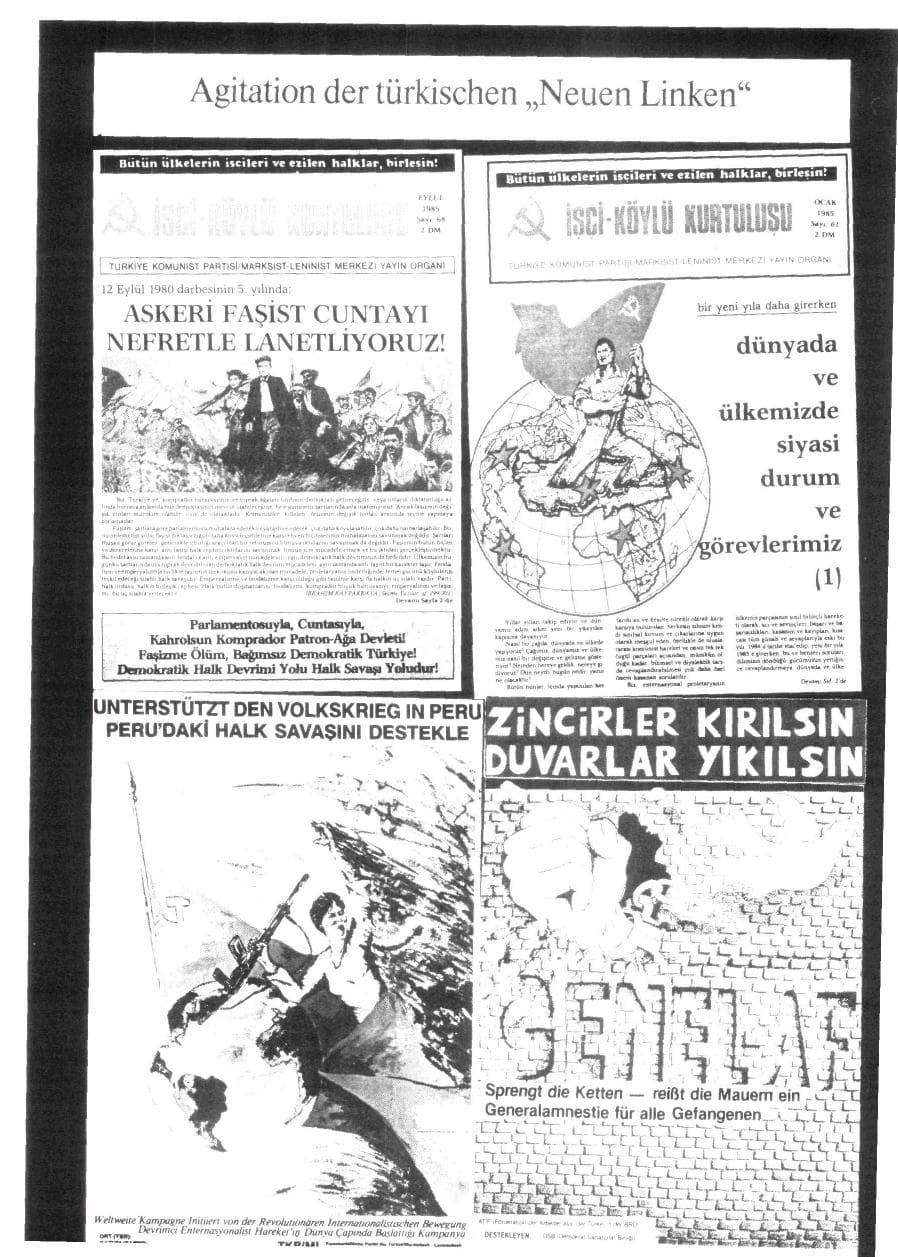 Seite 201 des Verfassungsschutzbericht 1985 Bund
