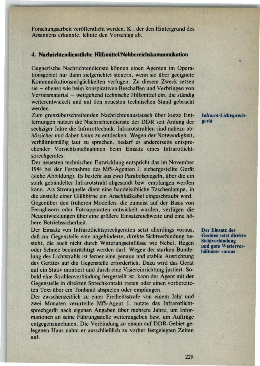 Seite 227 des Verfassungsschutzbericht 1985 Bund