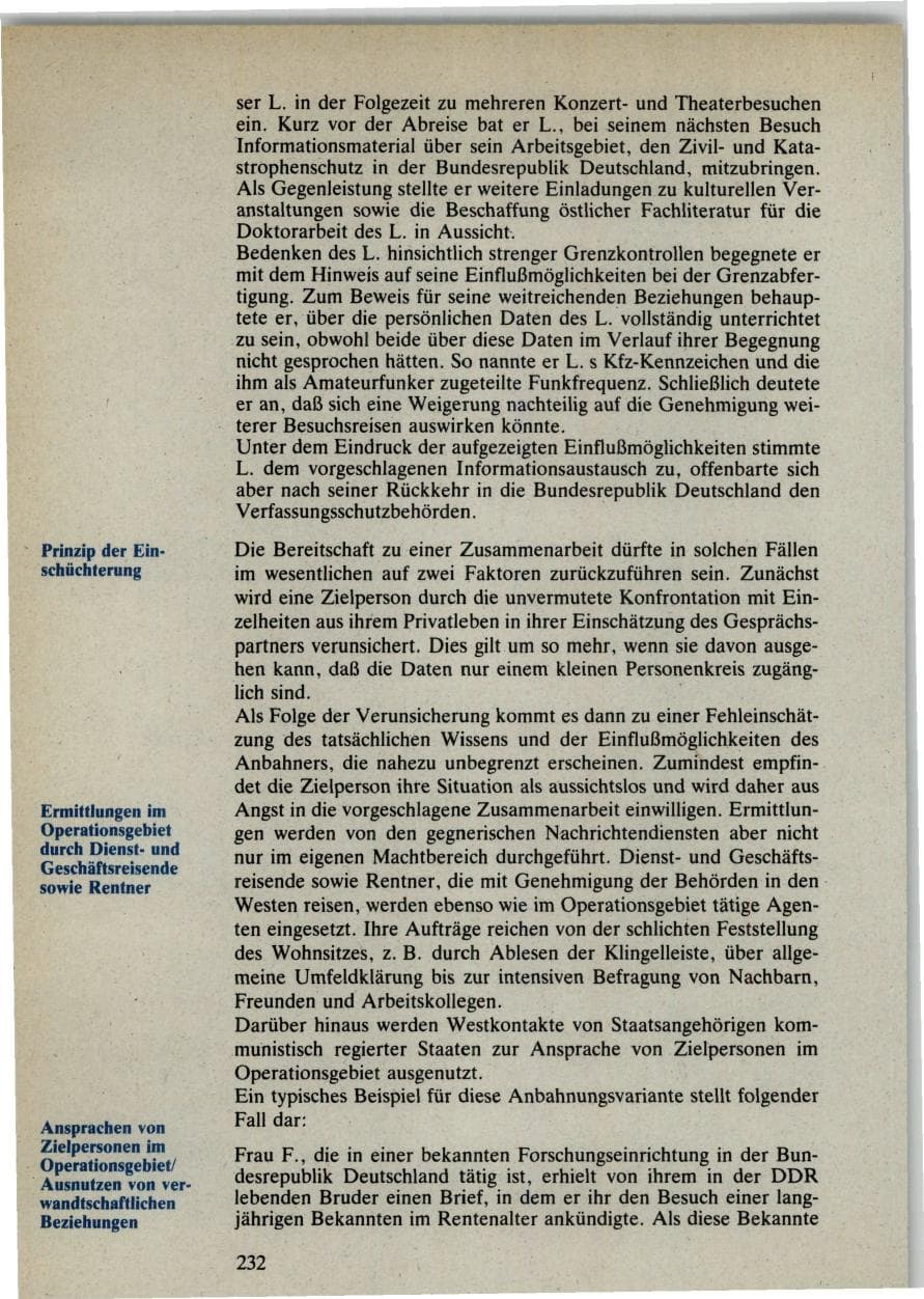 Seite 230 des Verfassungsschutzbericht 1985 Bund