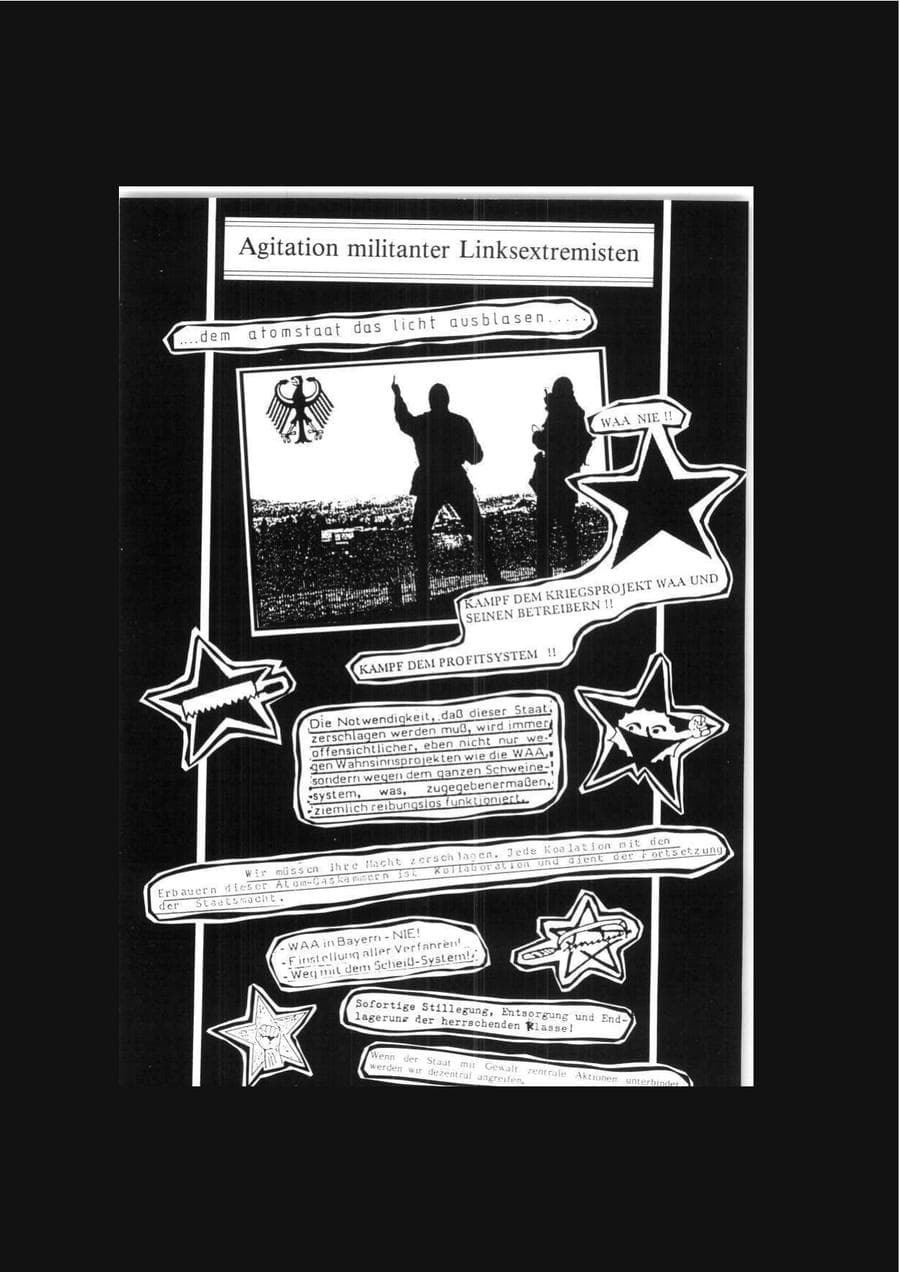 Seite 114 des Verfassungsschutzbericht 1986 Bund