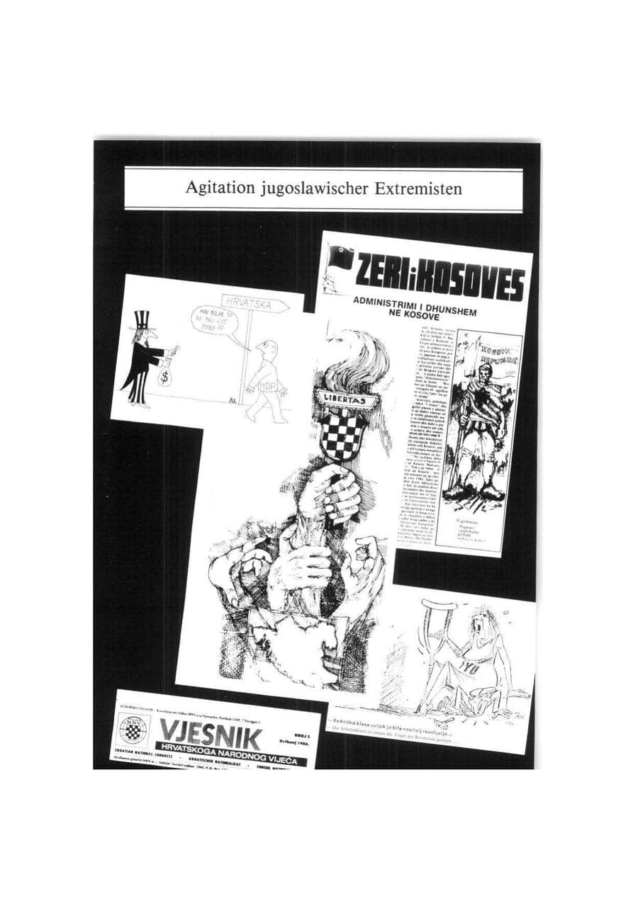 Seite 224 des Verfassungsschutzbericht 1986 Bund