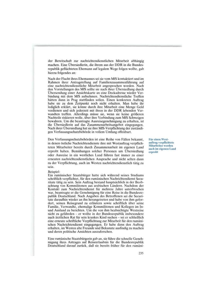 Seite 235 des Verfassungsschutzbericht 1986 Bund