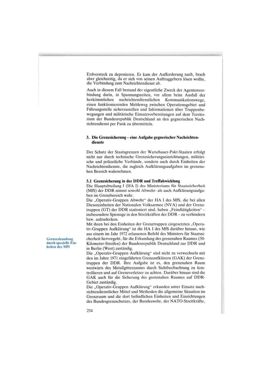Seite 254 des Verfassungsschutzbericht 1986 Bund
