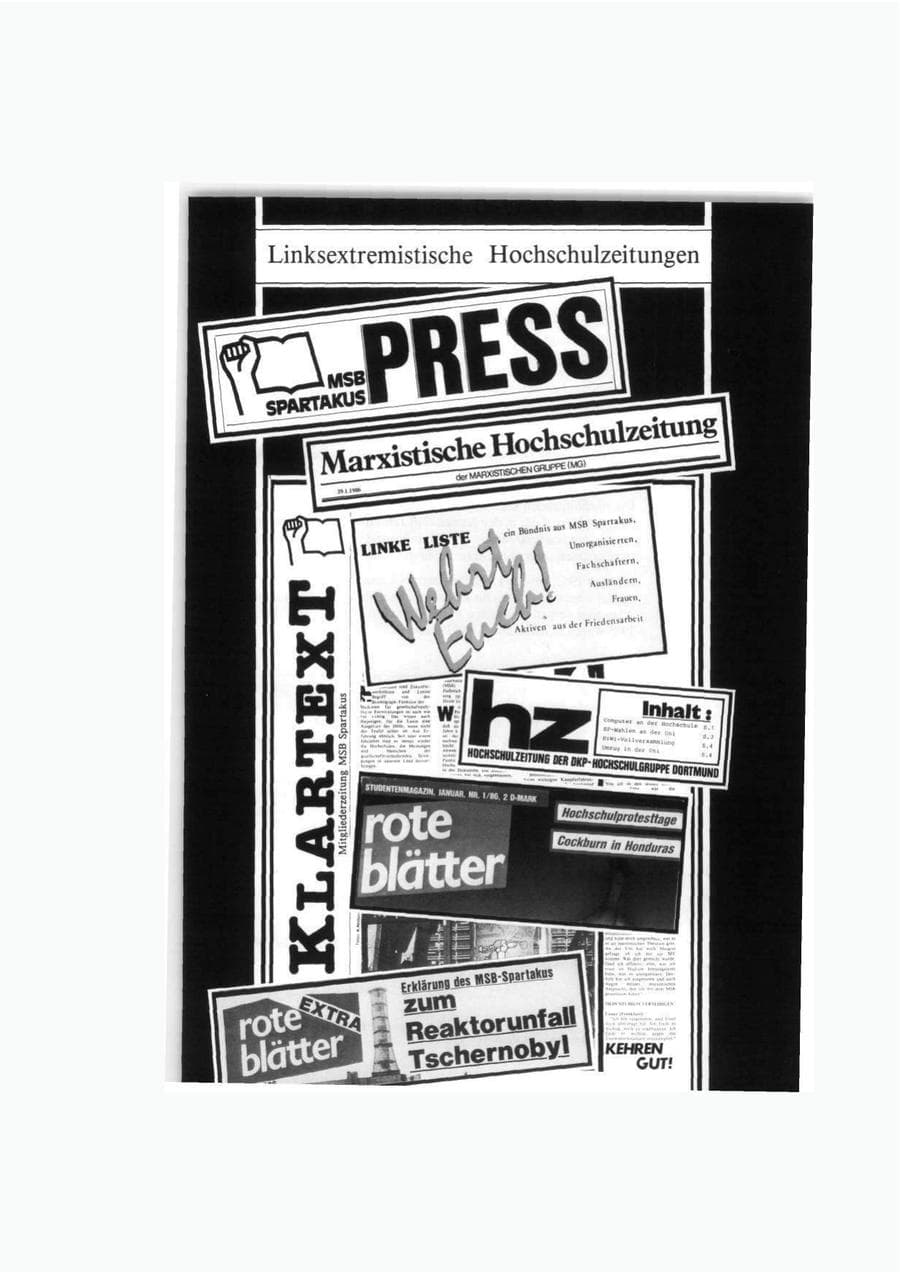 Seite 33 des Verfassungsschutzbericht 1986 Bund