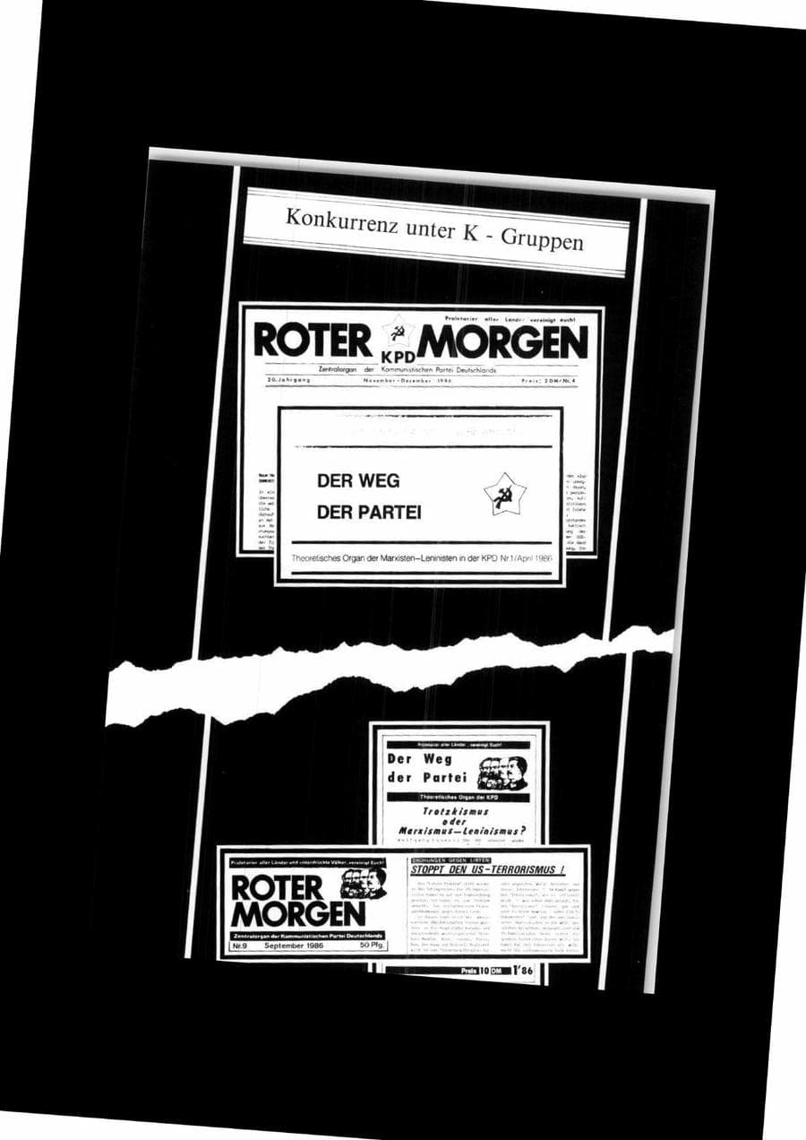 Seite 100 des Verfassungsschutzbericht 1986 Bund