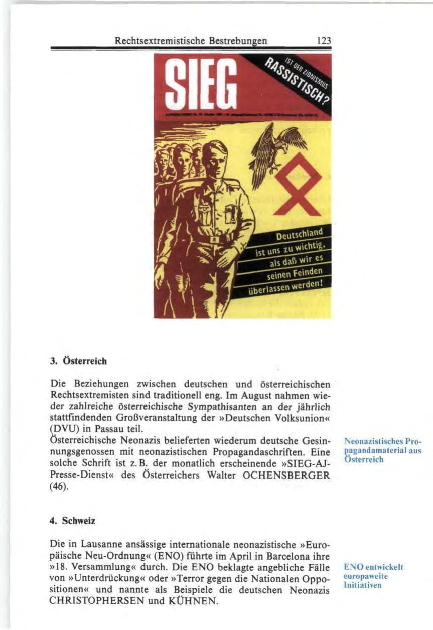 Seite 123 des Verfassungsschutzbericht 1987 Bund