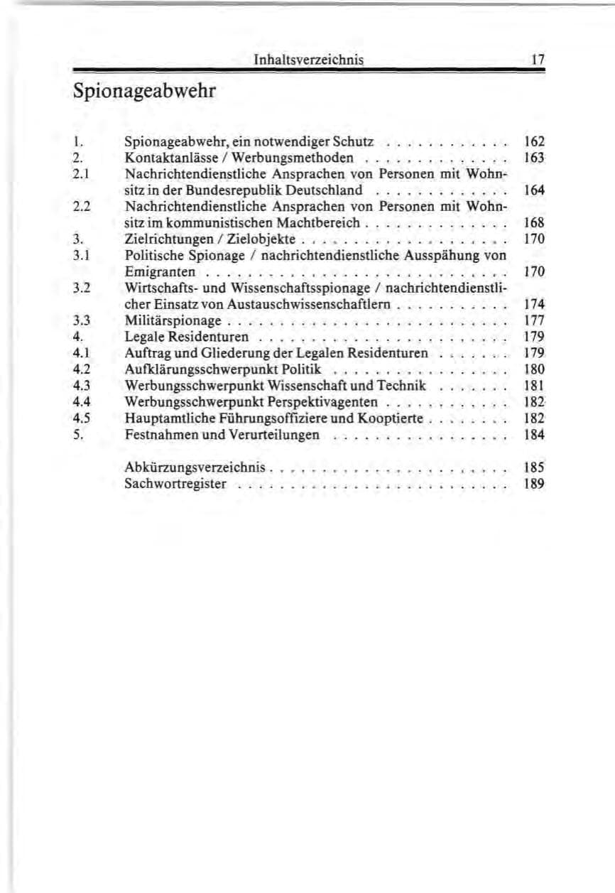 Seite 17 des Verfassungsschutzbericht 1987 Bund