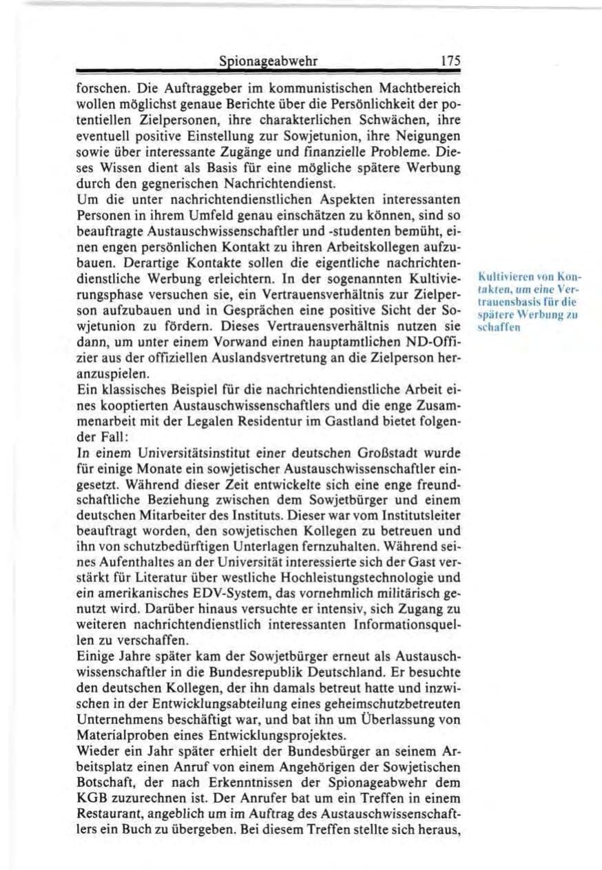 Seite 175 des Verfassungsschutzbericht 1987 Bund
