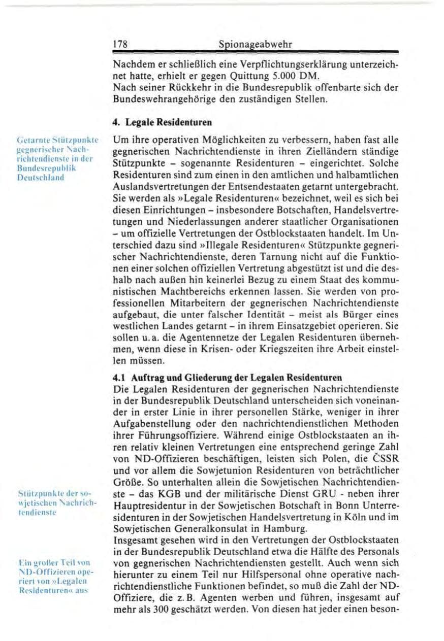 Seite 178 des Verfassungsschutzbericht 1987 Bund