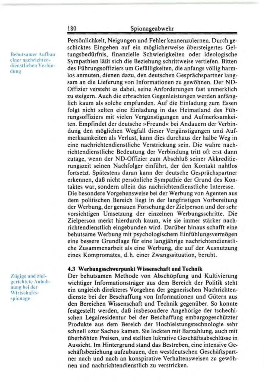 Seite 180 des Verfassungsschutzbericht 1987 Bund