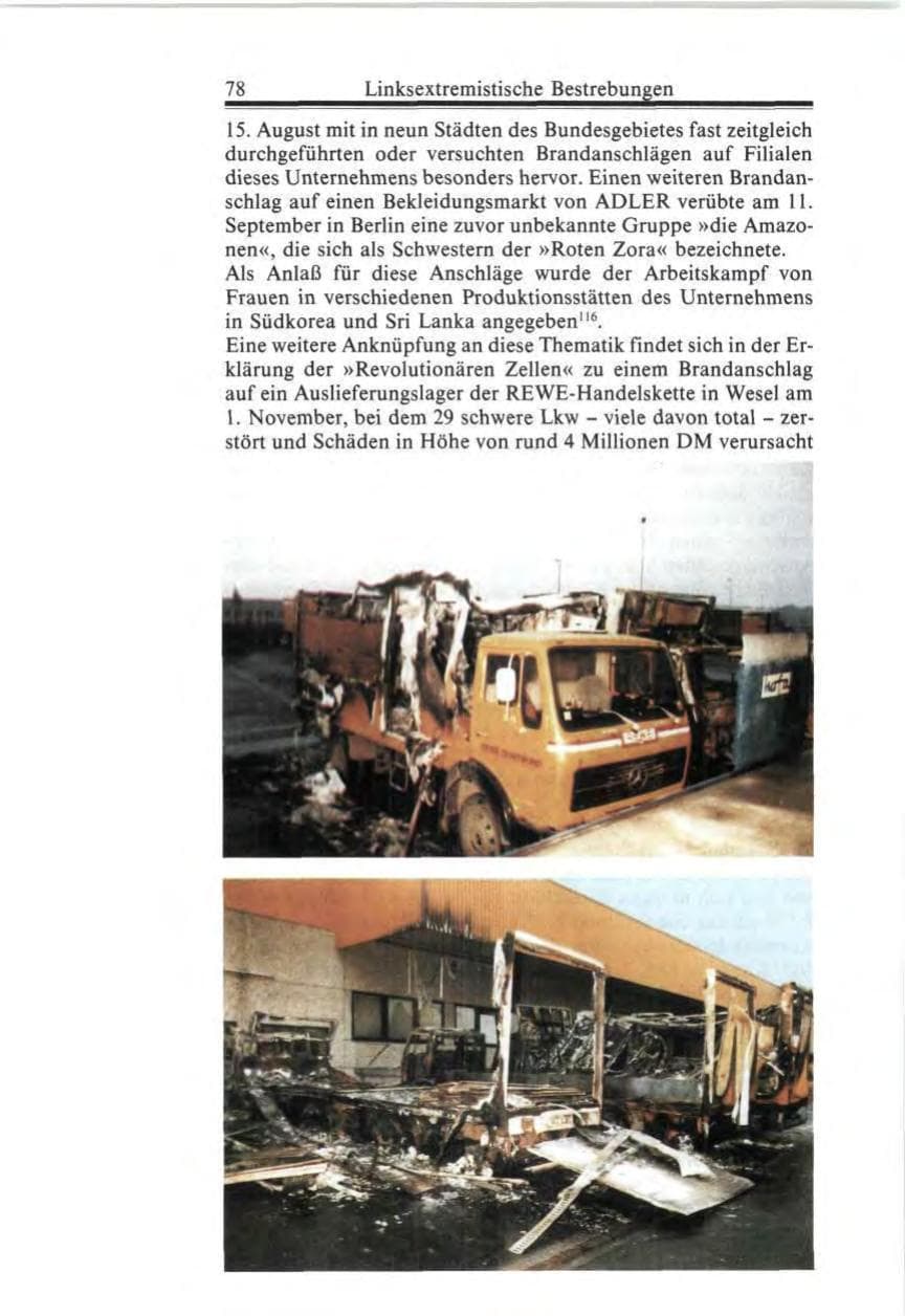 Seite 78 des Verfassungsschutzbericht 1987 Bund