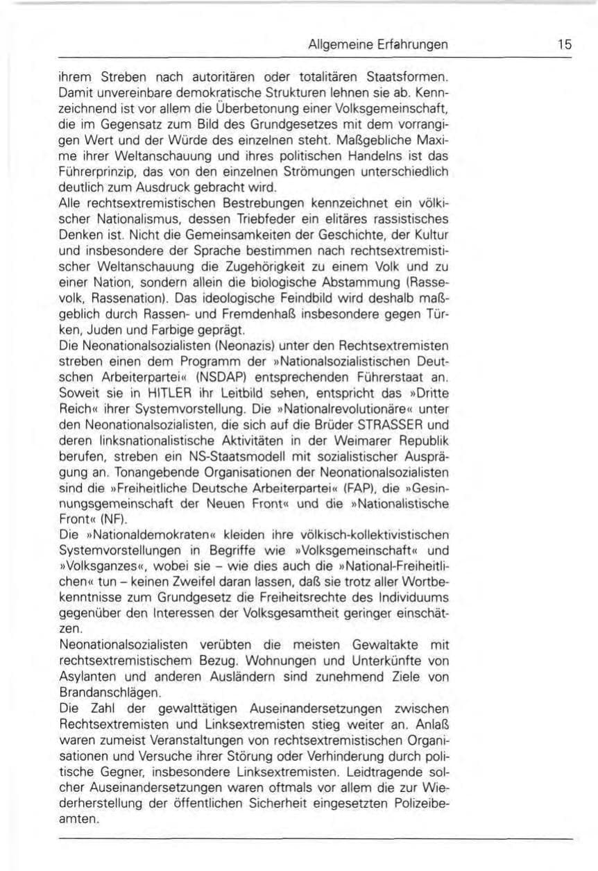 Seite 17 des Verfassungsschutzbericht 1989 Bund