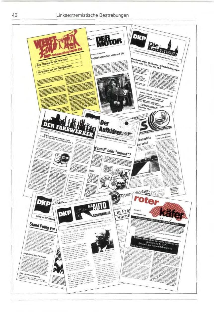 Seite 48 des Verfassungsschutzbericht 1989 Bund