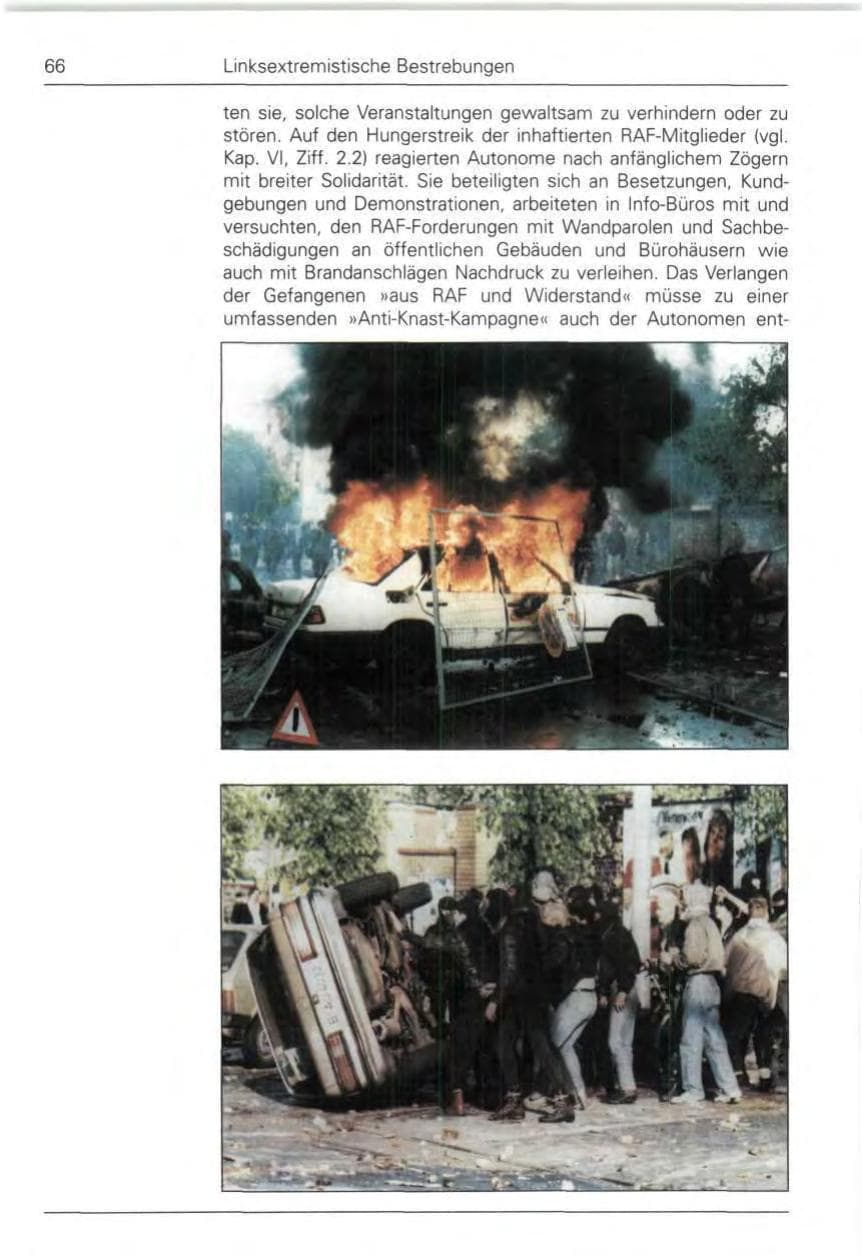 Seite 68 des Verfassungsschutzbericht 1989 Bund