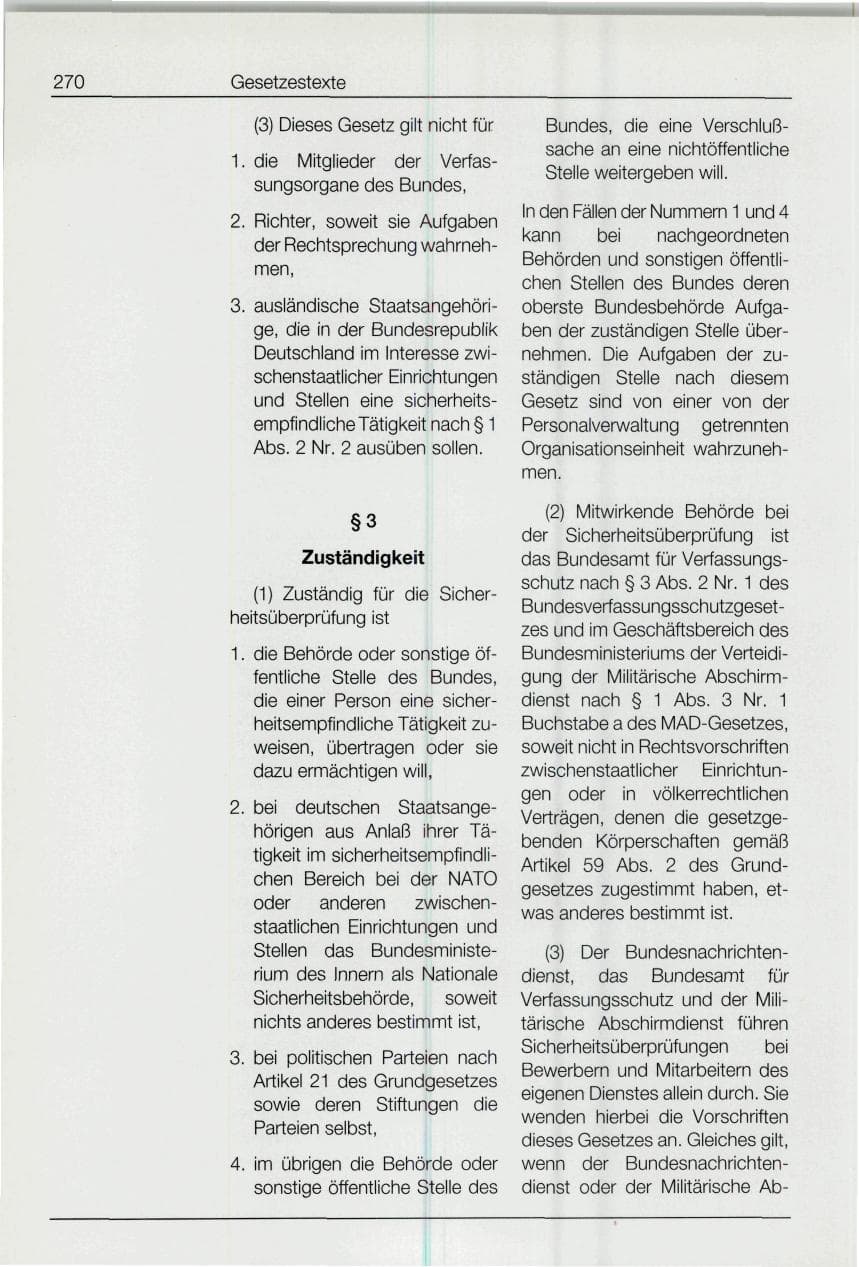 Seite 270 des Verfassungsschutzbericht 1994 Bund