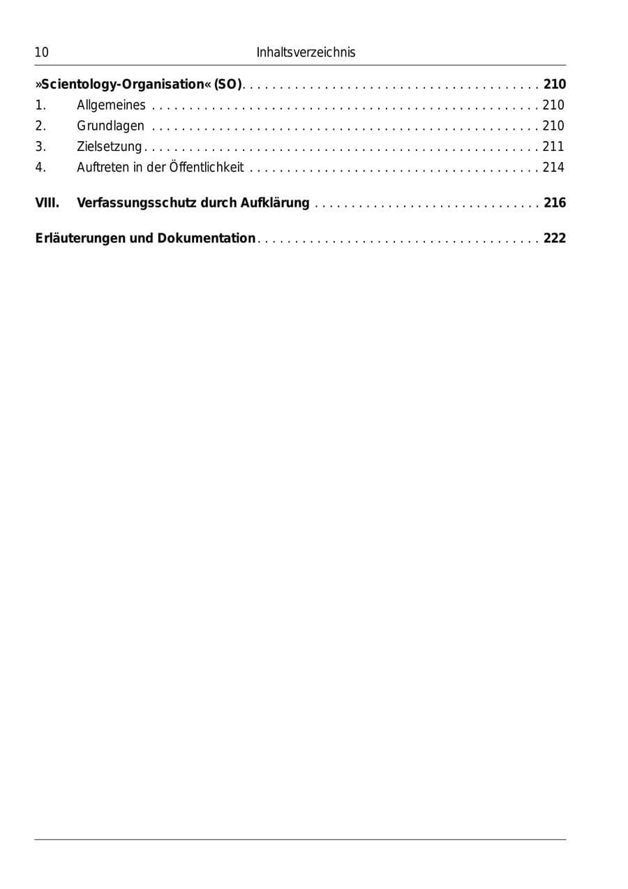 Seite 11 des Verfassungsschutzbericht 1999 Bund