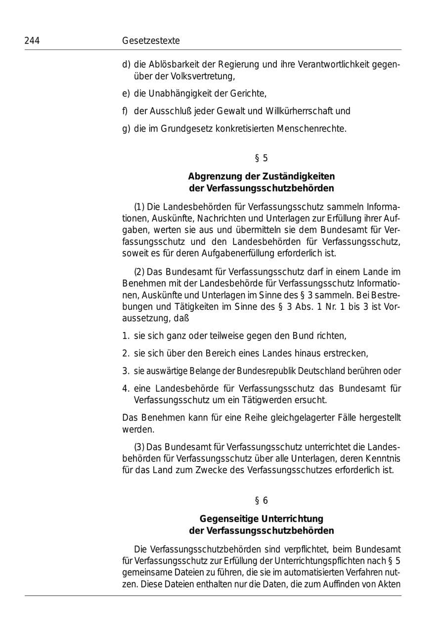 Seite 246 des Verfassungsschutzbericht 1999 Bund