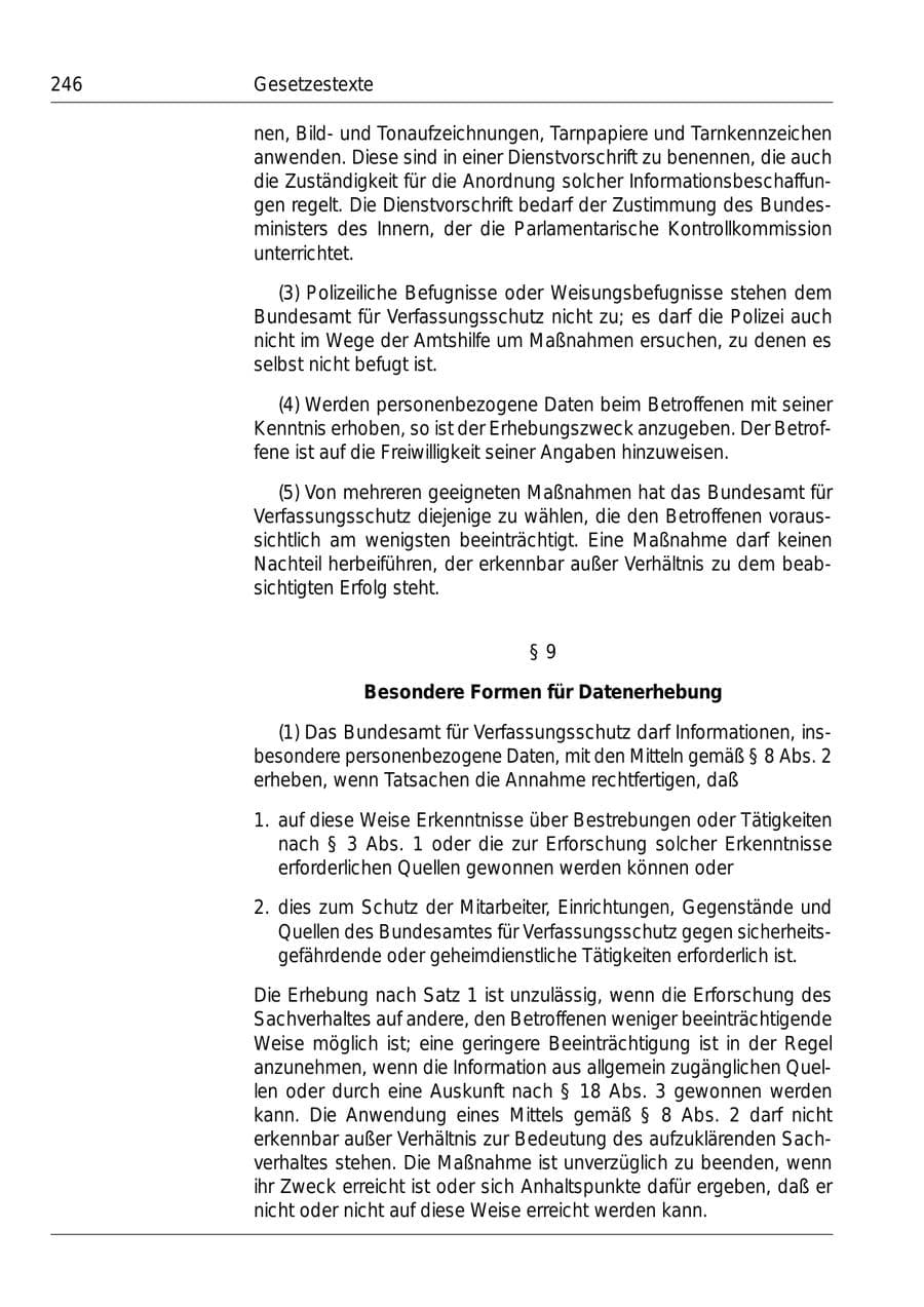 Seite 248 des Verfassungsschutzbericht 1999 Bund