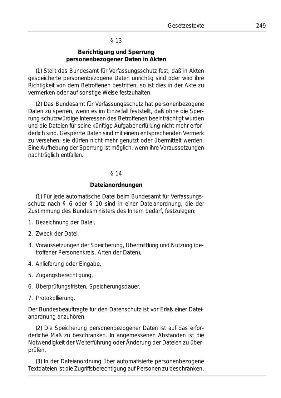 Seite 251 des Verfassungsschutzbericht 1999 Bund