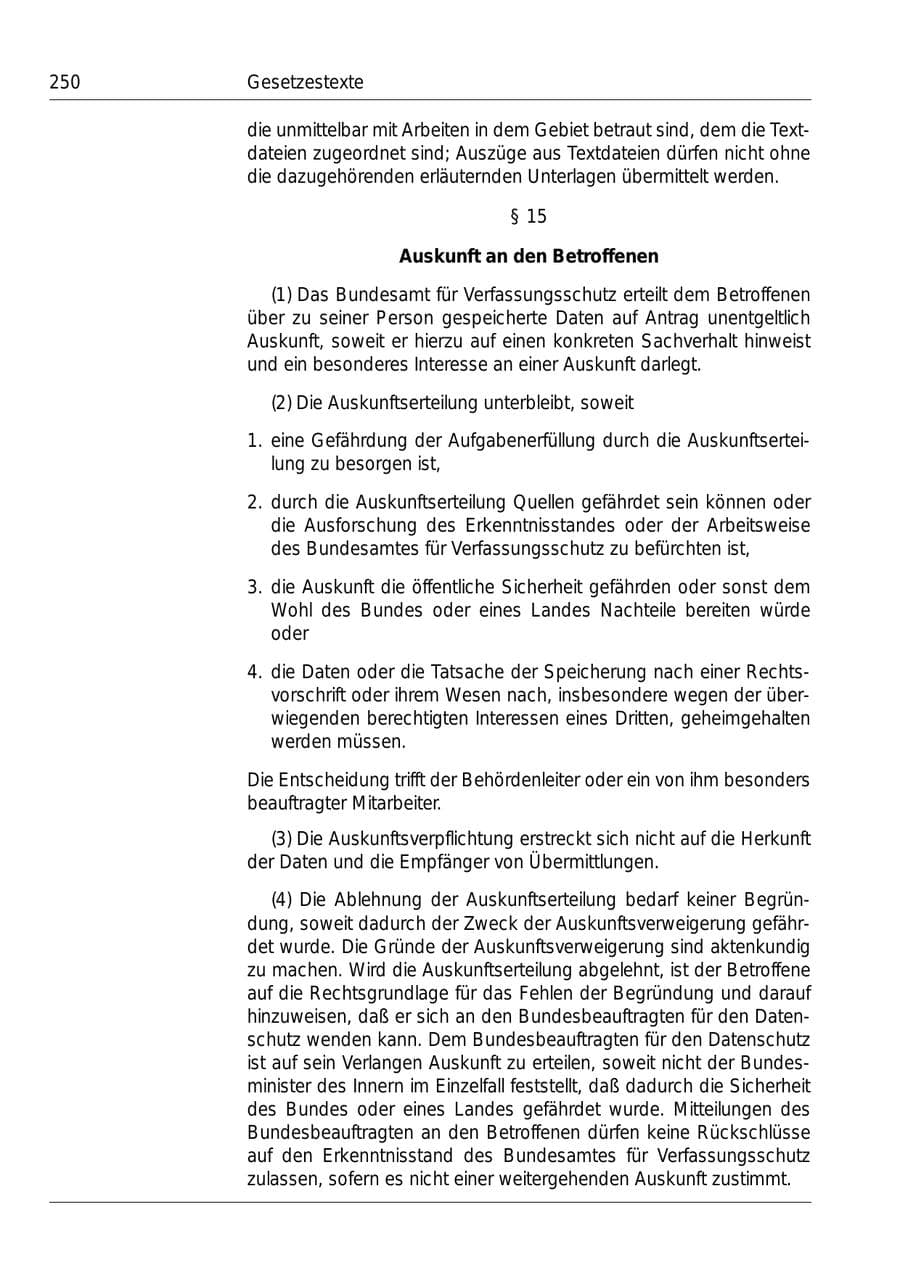 Seite 252 des Verfassungsschutzbericht 1999 Bund