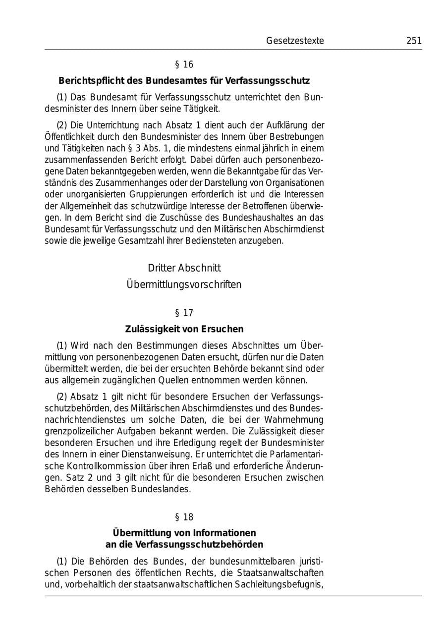 Seite 253 des Verfassungsschutzbericht 1999 Bund