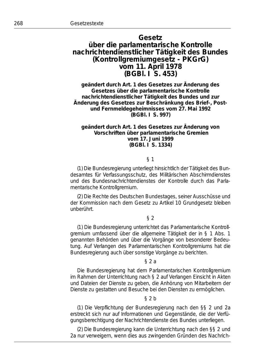 Seite 270 des Verfassungsschutzbericht 1999 Bund