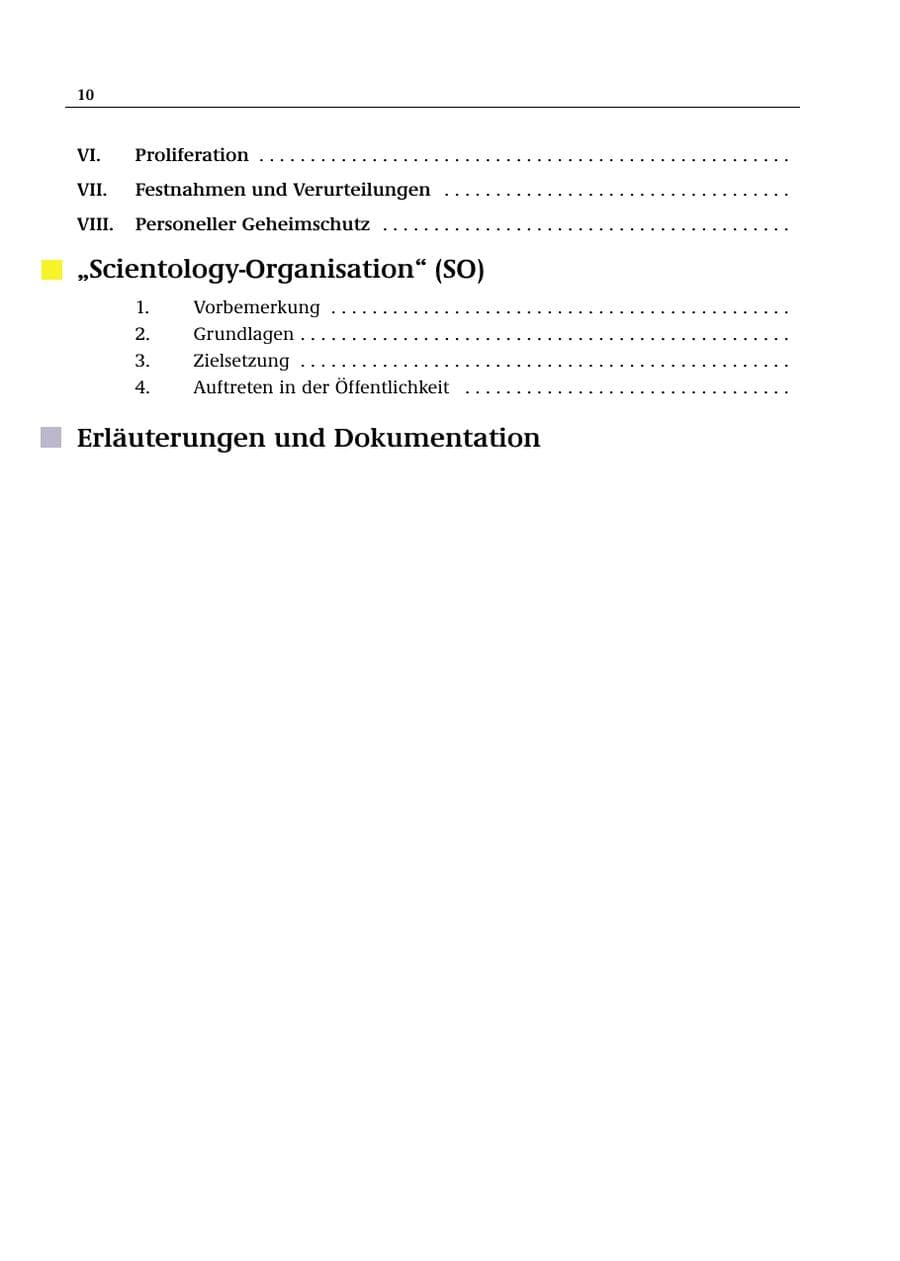 Seite 11 des Verfassungsschutzbericht 2000 Bund