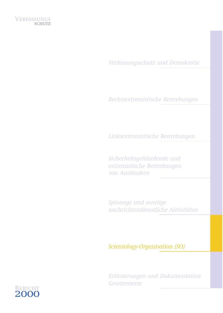 Seite 252 des Verfassungsschutzbericht 2000 Bund
