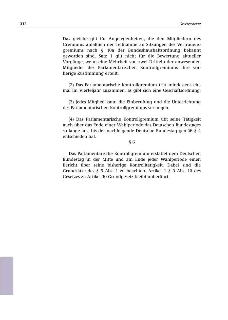 Seite 313 des Verfassungsschutzbericht 2000 Bund