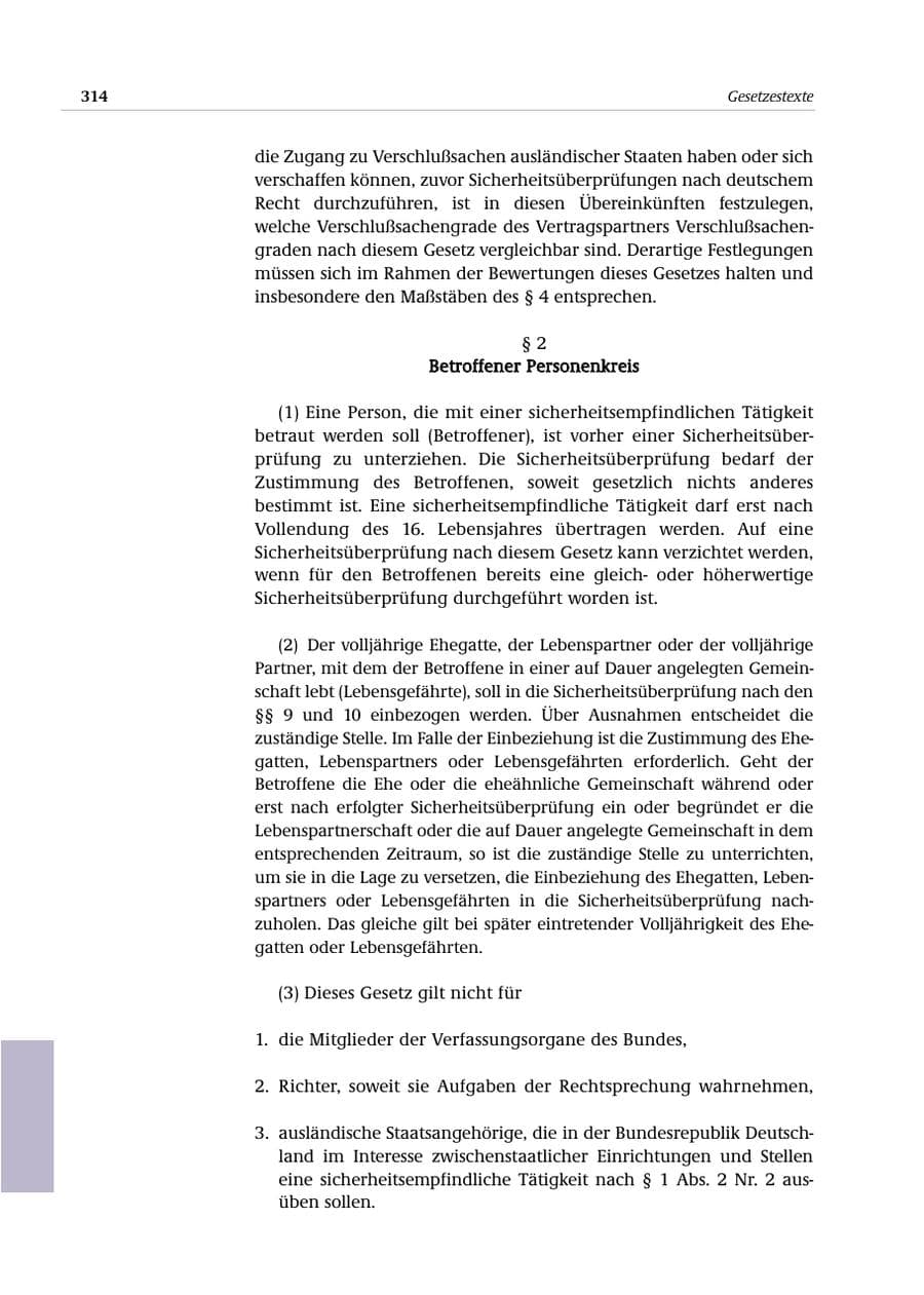 Seite 315 des Verfassungsschutzbericht 2000 Bund