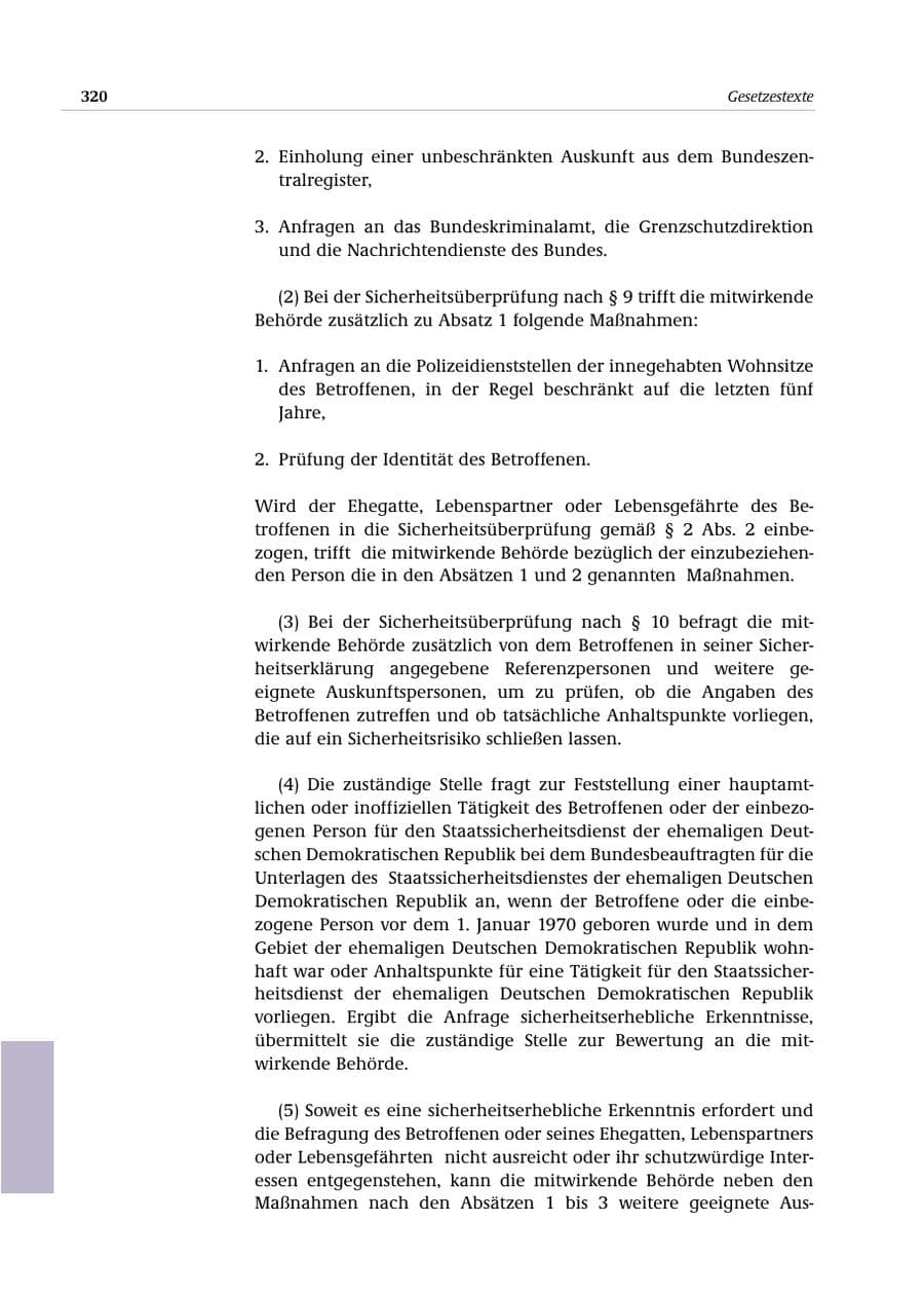 Seite 321 des Verfassungsschutzbericht 2000 Bund