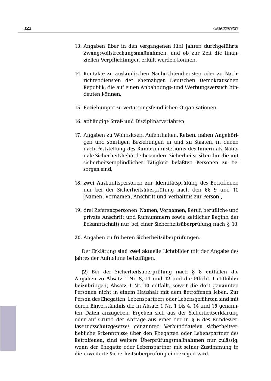 Seite 323 des Verfassungsschutzbericht 2000 Bund