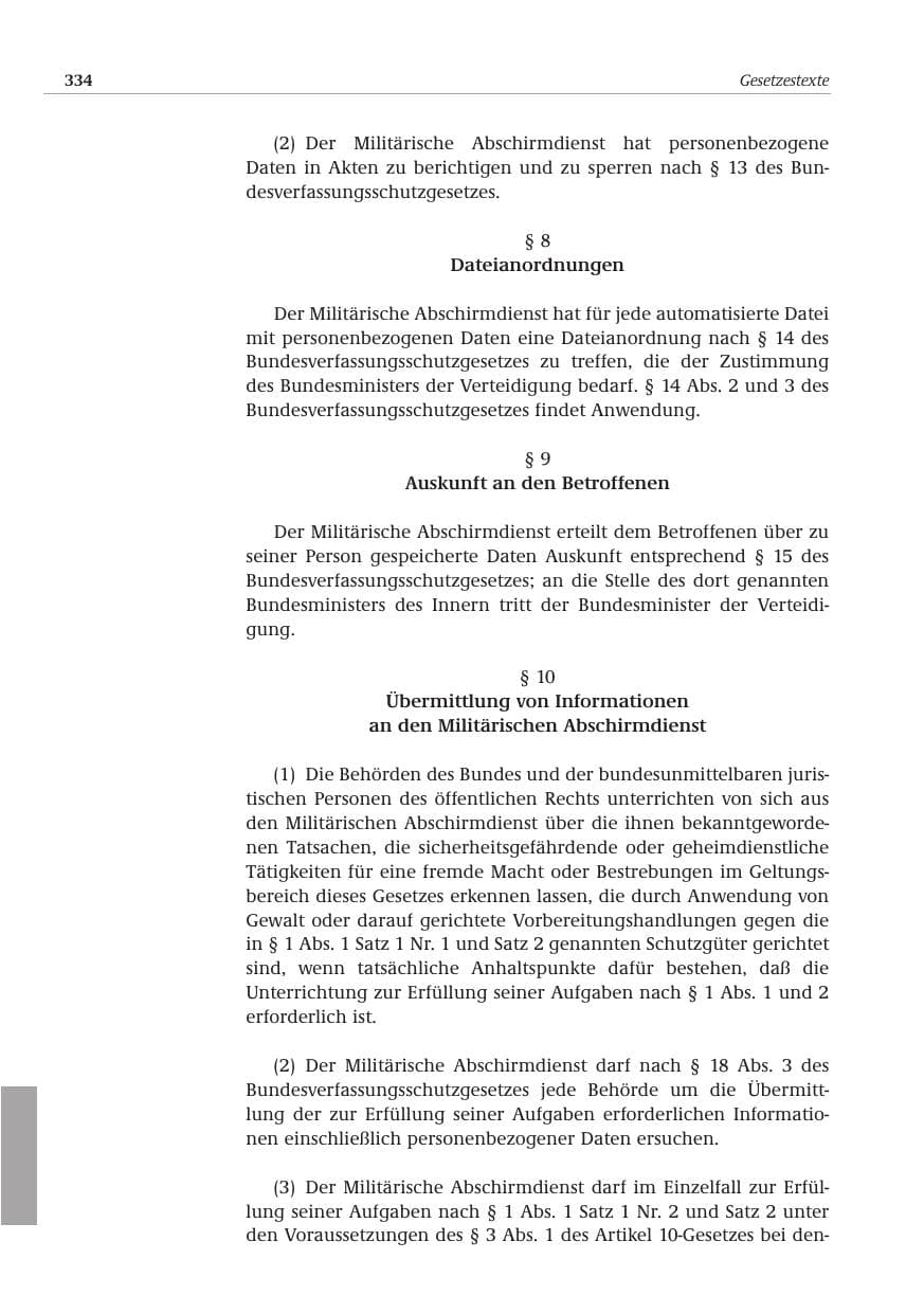 Seite 335 des Verfassungsschutzbericht 2001 Bund