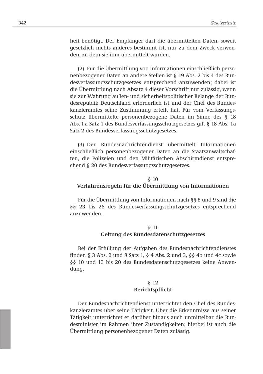 Seite 343 des Verfassungsschutzbericht 2001 Bund