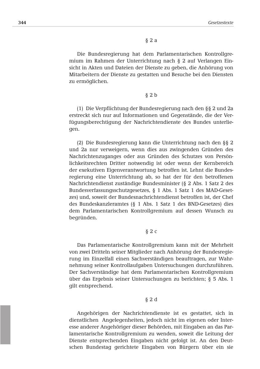 Seite 345 des Verfassungsschutzbericht 2001 Bund
