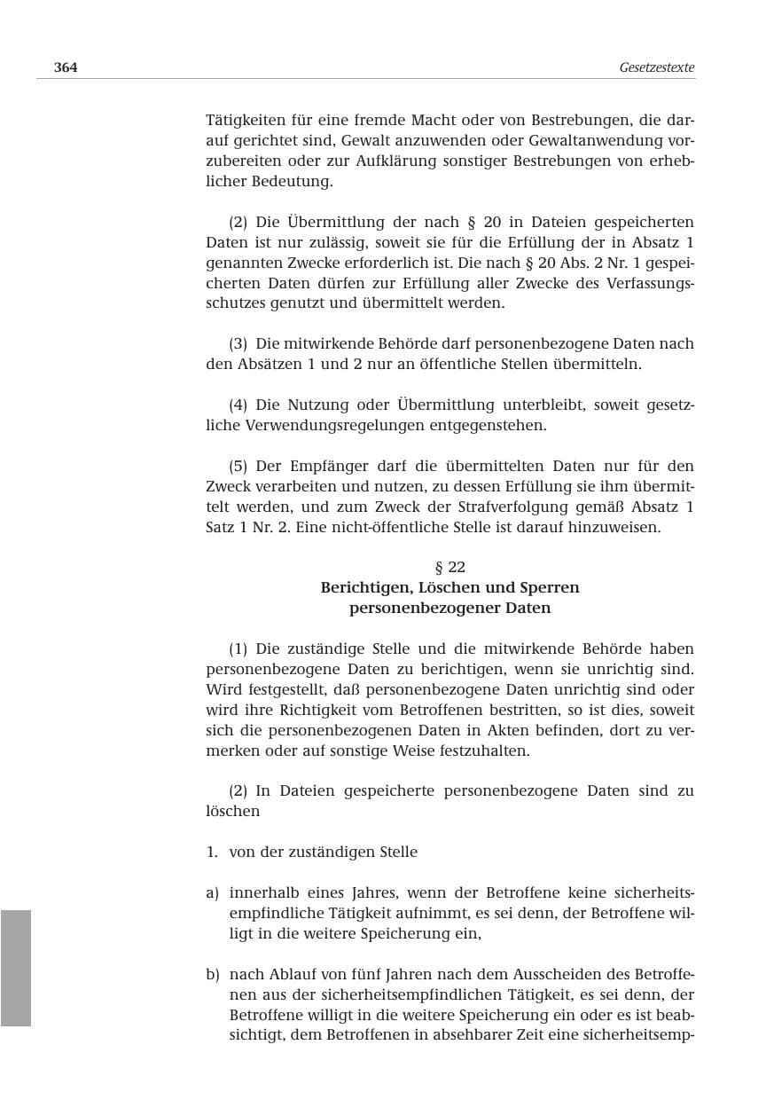 Seite 365 des Verfassungsschutzbericht 2001 Bund