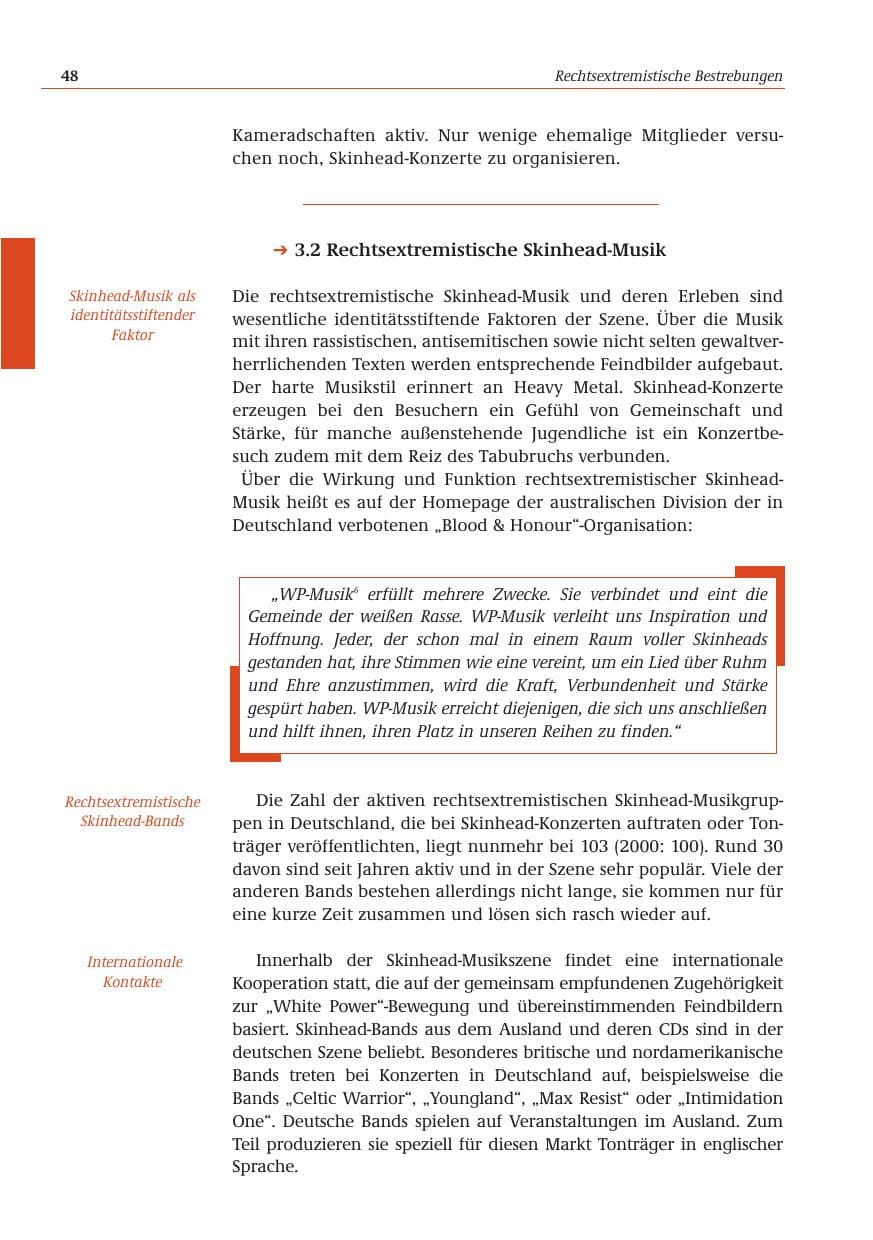 Seite 49 des Verfassungsschutzbericht 2001 Bund